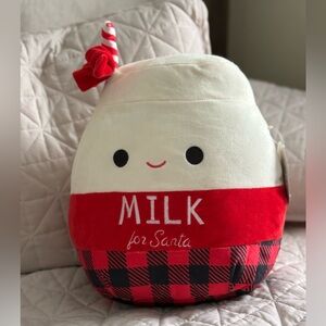 Squishmallows Alten The Milk for Santa Claus NEW 14” plush